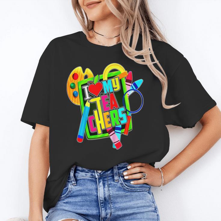 Kids Teens Graduation I Heart My Teachers I Love My Teachers Unisex T-Shirt