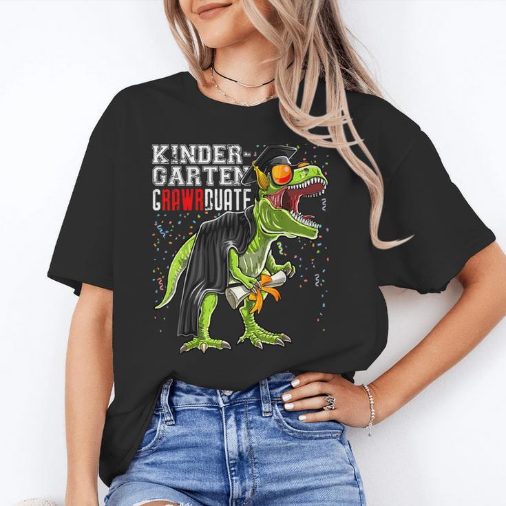 Kindergarten Grawrduate Dinosaur Graduation Cap Shirt Unisex T-Shirt