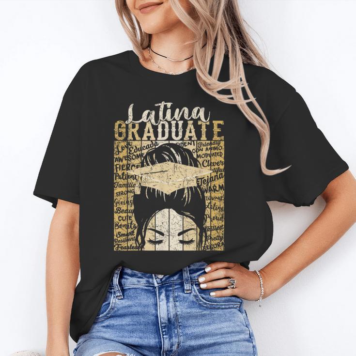 Latina Graduate Educated Powerful Class Of 2024 Graduation Unisex T-Shirt