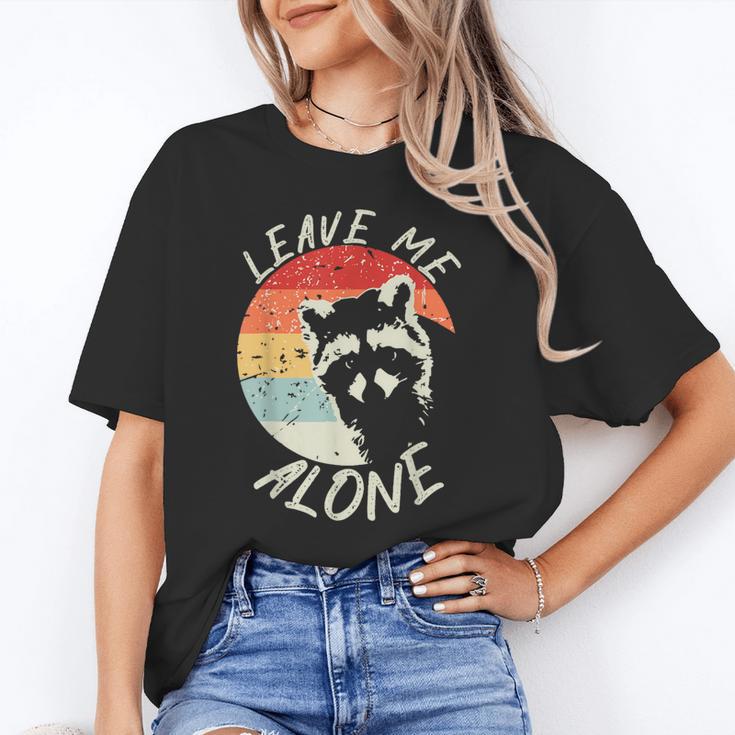 Leave Me Alone Raccoon Lover Introvert Antisocial Shy INTP Unisex T-Shirt Leave Me Alone Raccoon Lover Introvert Antisocial Shy INTP Unisex T-Shirt
