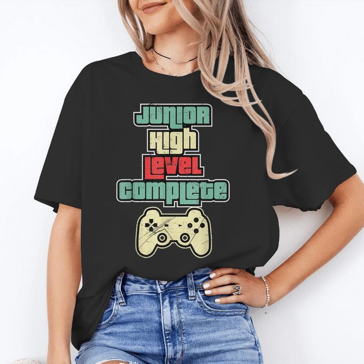 Level Complete Jr High School Graduation Grad SloganShirt Unisex T-Shirt