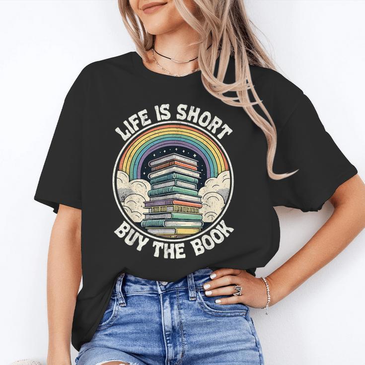 Life Is Short Buy The Book Reading Book Unisex T-Shirt Life Is Short Buy The Book Reading Book Unisex T-Shirt