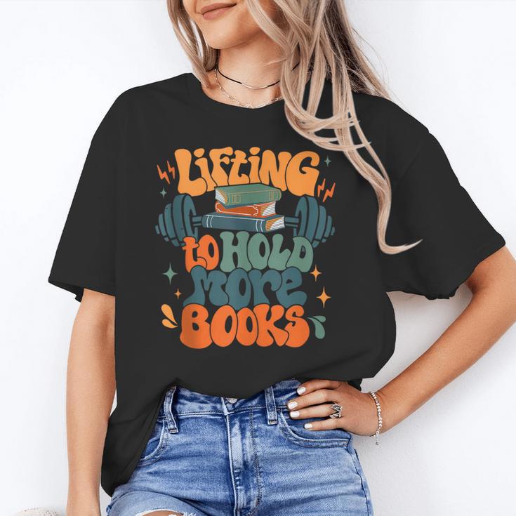 Lifting To Hold More Books Weightlifting Workout Bookish Unisex T-Shirt Lifting To Hold More Books Weightlifting Workout Bookish Unisex T-Shirt