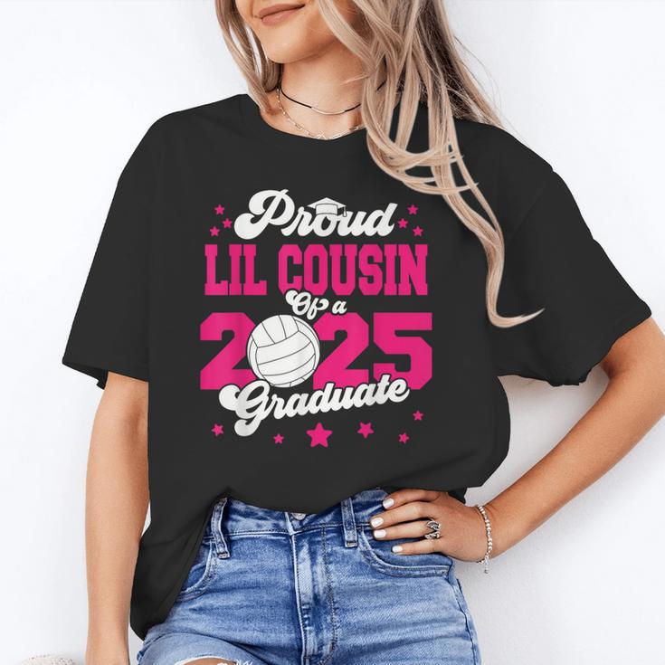 Lil Cousin Of a 2025 Graduate Prom Graduation 25 VolleyBall Unisex T-Shirt