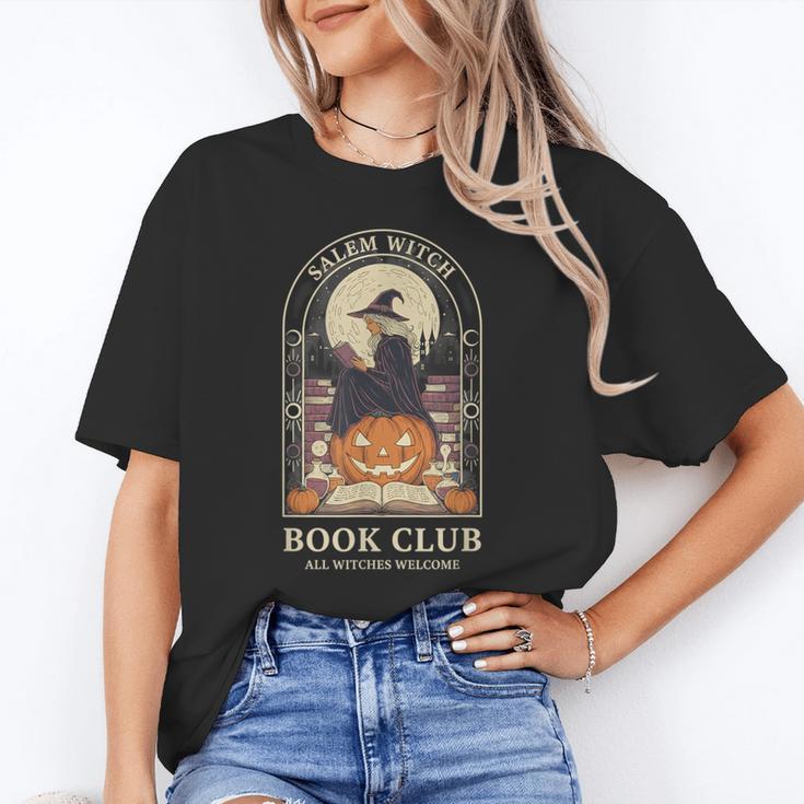 Literary Salem Witch Book Club All Witches Welcome Unisex T-Shirt Literary Salem Witch Book Club All Witches Welcome Unisex T-Shirt