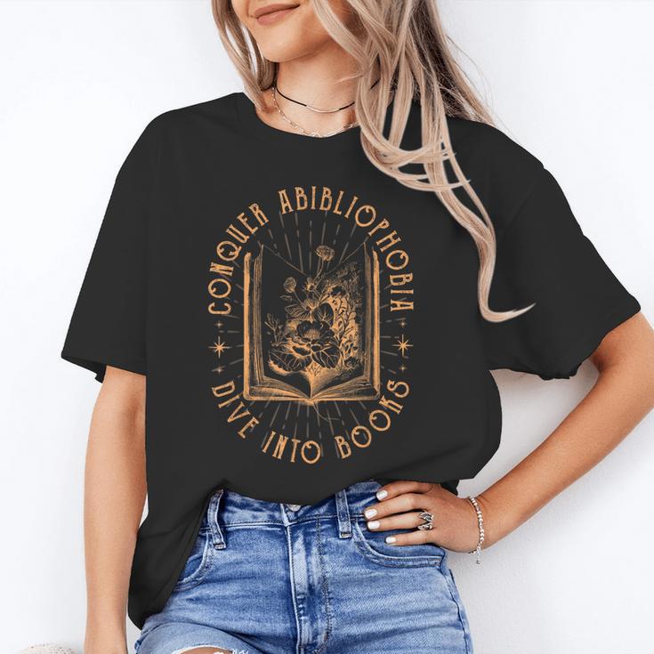 Literature Bookworm Abibliophobia Bookish Unisex T-Shirt
