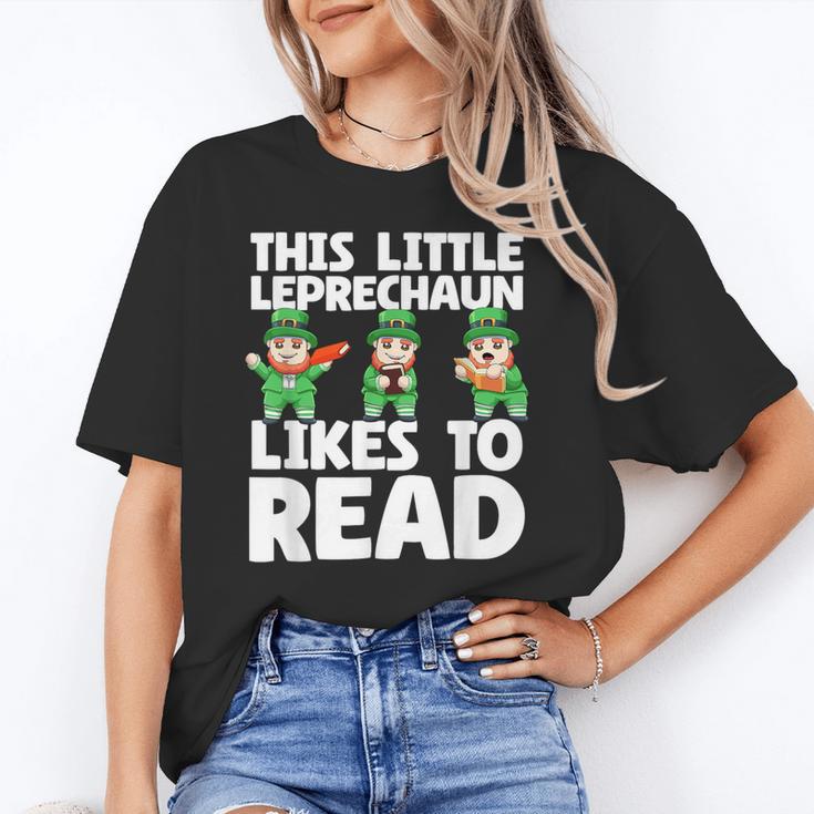This Little Leprechaun Likes To Read St Patrick's Day Book Unisex T-Shirt