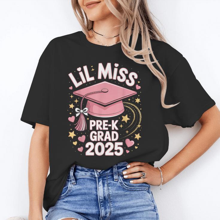 Little Miss Pre-K Grad 2025 Preschool Graduation Girls Kids Unisex T-Shirt