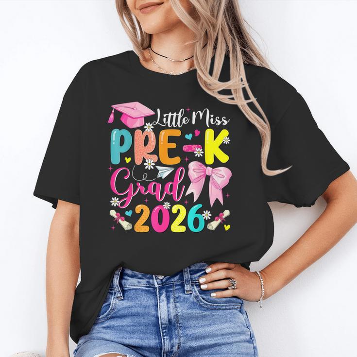Little Miss Pre-K Grad 2026 Preschool Graduation Kids Girls Unisex T-Shirt