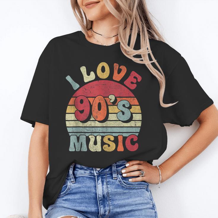 I Love 90's Music Retro Style Nostalgia Cassette 1990s Party Unisex T-Shirt