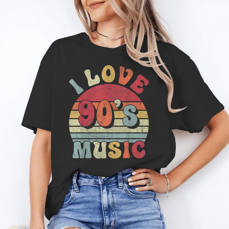 I Love 90's Music Retro Style Nostalgia Cassette 1990s Party Unisex T-Shirt