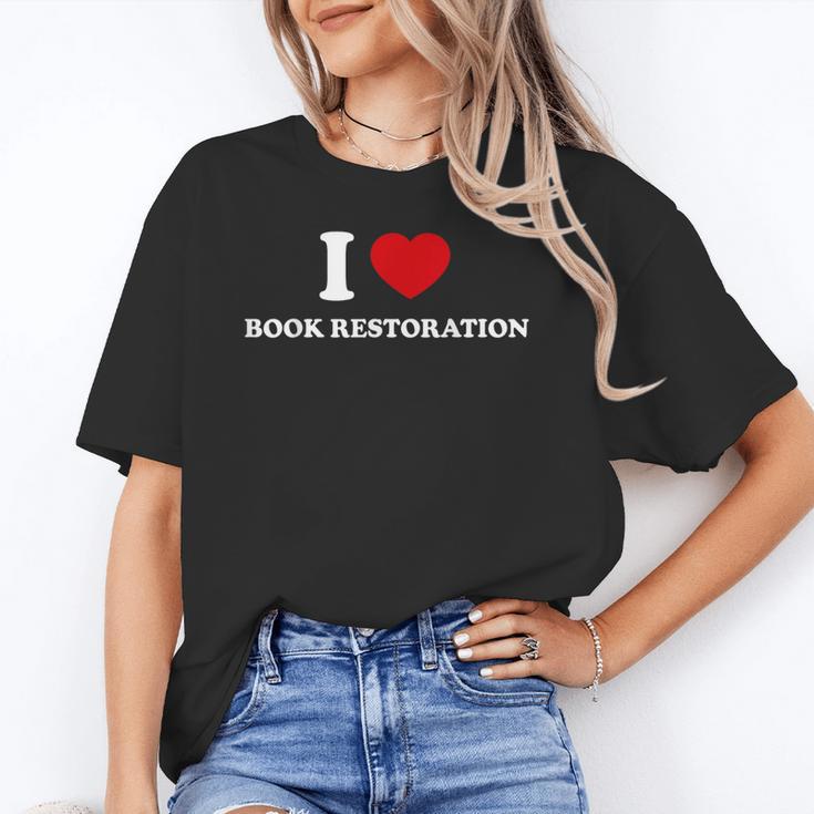 I LOVE BOOK RESTORATION Unisex T-Shirt