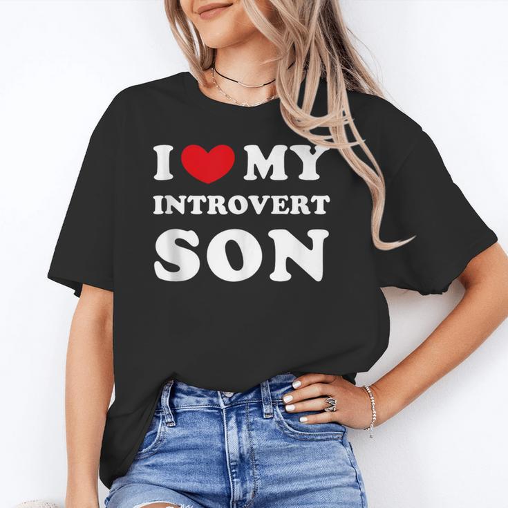 I Love My Introvert Son I Heart My Introvert Son Unisex T-Shirt I Love My Introvert Son I Heart My Introvert Son Unisex T-Shirt