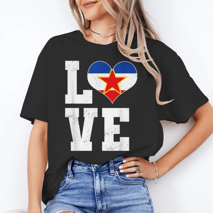 Love Yugoslavia Proud Yugoslav Nostalgia Unisex T-Shirt Love Yugoslavia Proud Yugoslav Nostalgia Unisex T-Shirt