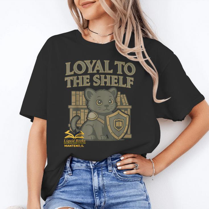 Loyal To The Shelf Knight Panther Book Lover Unisex T-Shirt
