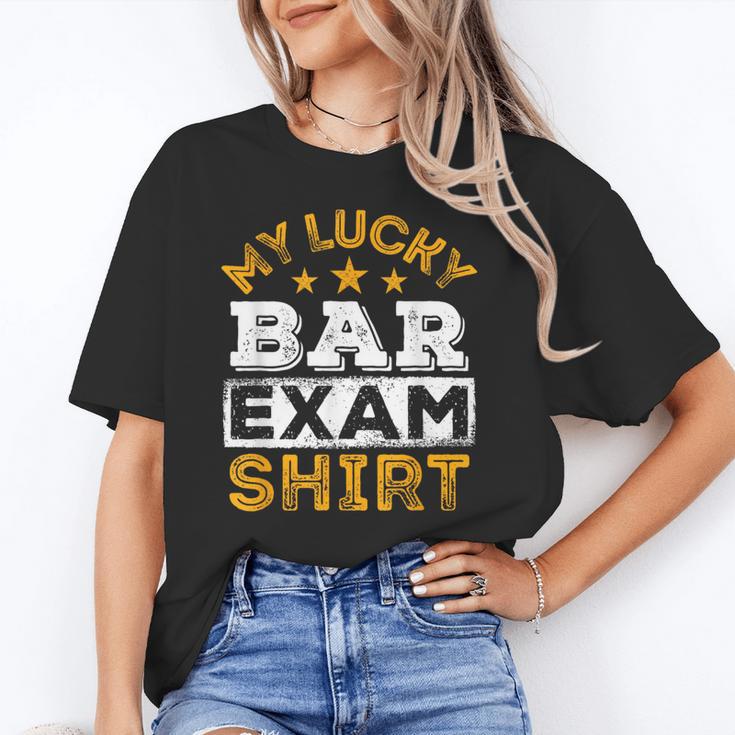 My Lucky Bar Exam Shirt Lawyer Law School Graduation Unisex T-Shirt