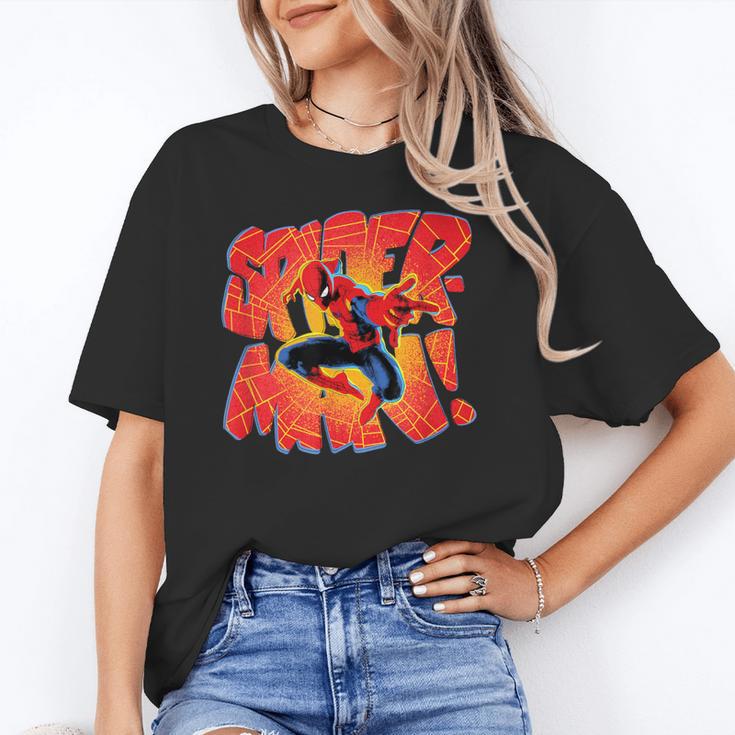 Marvel Spider-Man Peter Parker Comic Book Letter Logo Unisex T-Shirt