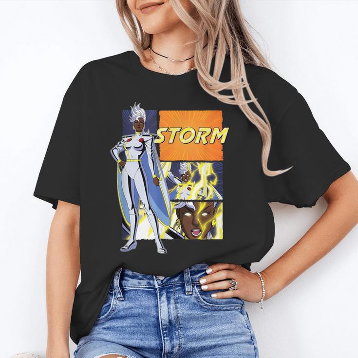 Marvel X-Men '97 Storm Vintage Classic Comic Book Panels Unisex T-Shirt