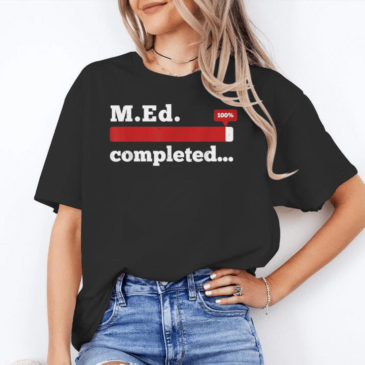Master Of Education Completed Teacher Master Graduation For Men Women Unisex T-Shirt