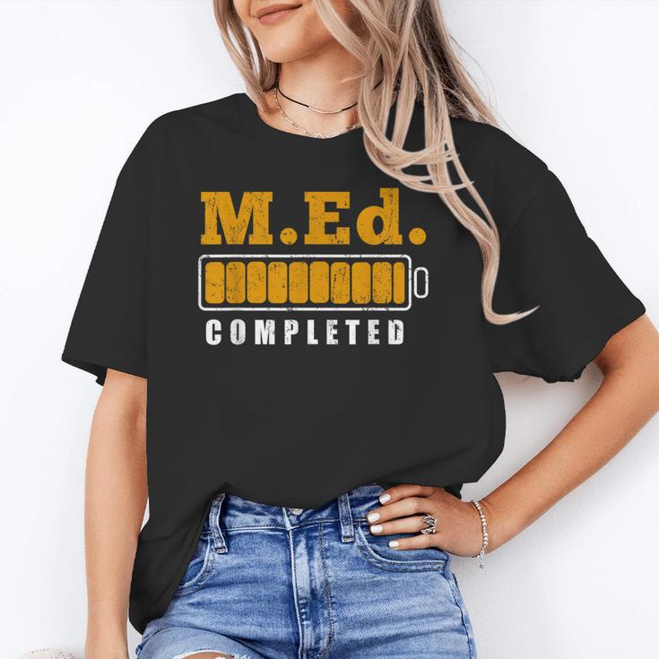 Master Graduation Completed Master Of Education Teacher Men Women Unisex T-Shirt