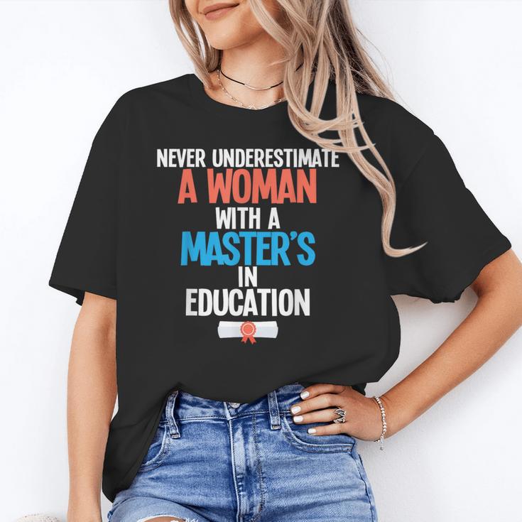 Masters In Education Degree Graduation Women MeD Unisex T-Shirt