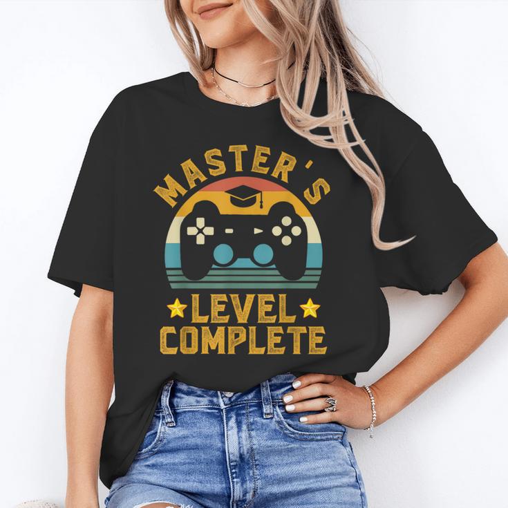 Master's Level Complete Vintage Video Gamer Graduation Unisex T-Shirt
