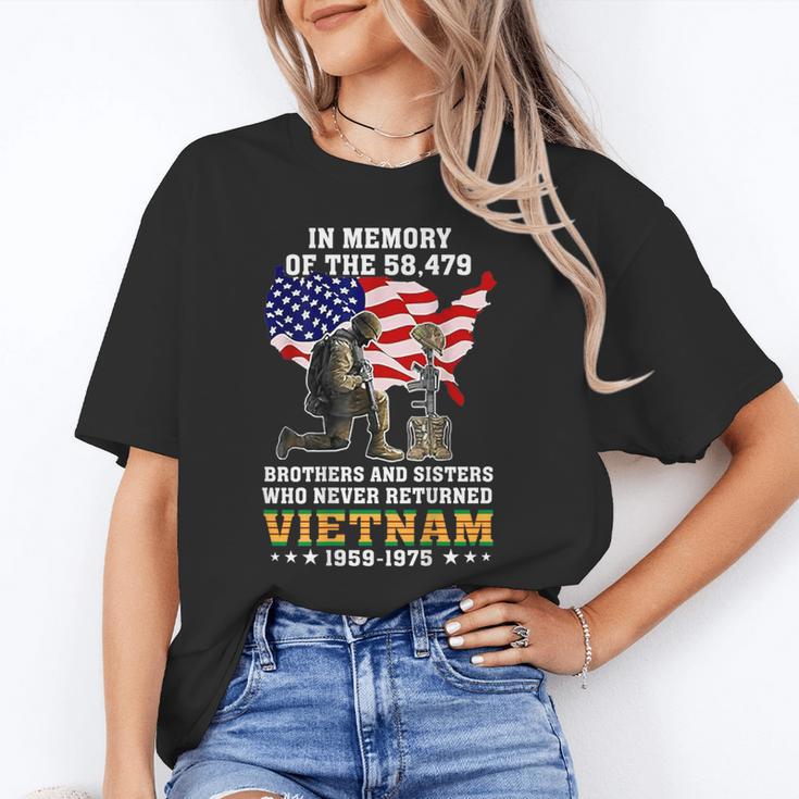 In Memory Of The 58479 Brothers & Sisters On Back Unisex T-Shirt