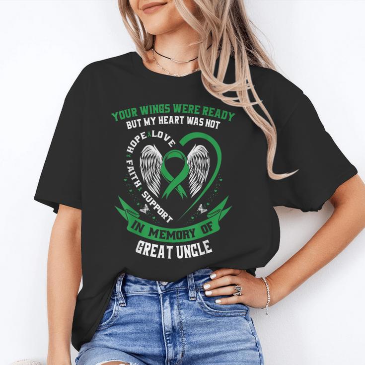 In Memory Of Great Uncle Kidney Disease Awareness Products Unisex T-Shirt