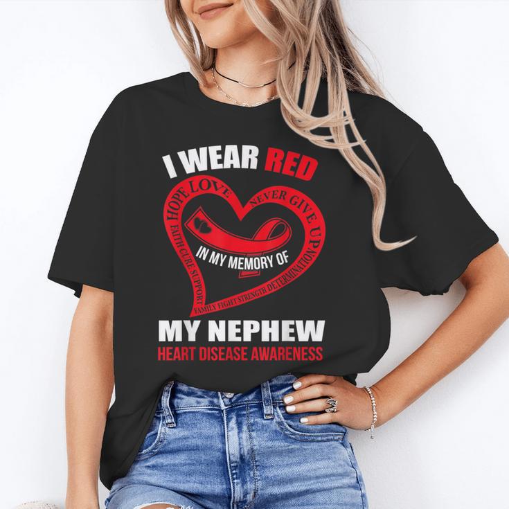 In My Memory Of My Nephew HEART DISEASE AWARENESS Unisex T-Shirt In My Memory Of My Nephew HEART DISEASE AWARENESS Unisex T-Shirt