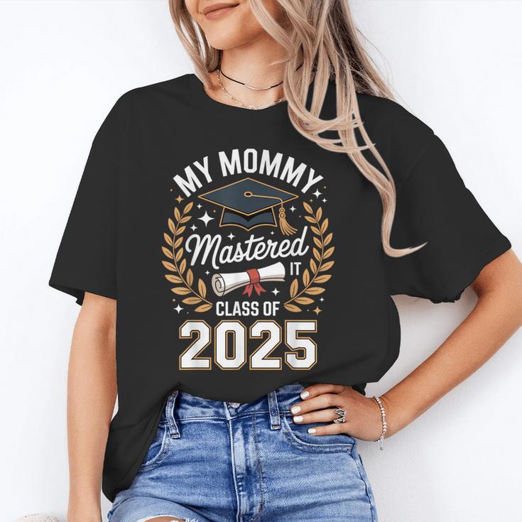 My Mommy Mastered It Class Of 2025 Masters Graduation Outfit Unisex T-Shirt
