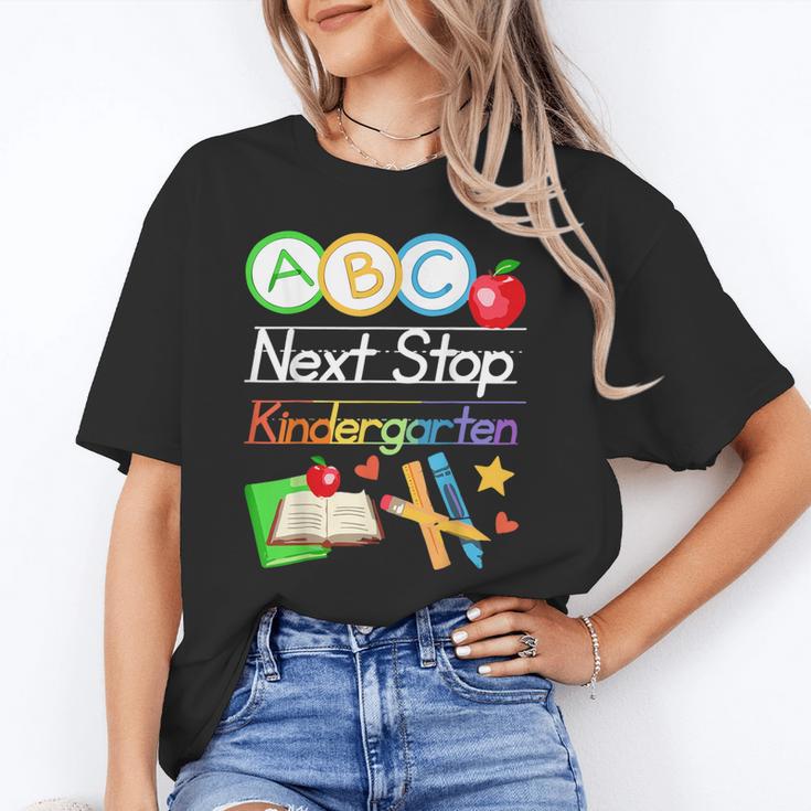 Next Stop Kindergarten Preschool Graduation 2025 Boy Girl Unisex T-Shirt