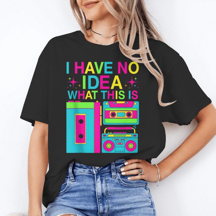 I Have No Idea What This Is Retro 70's 80's 90's Nostalgia Unisex T-Shirt