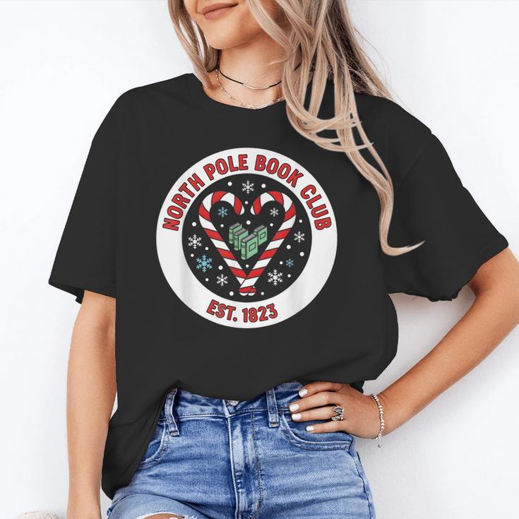 North Pole Book Club Shirt Candy Cane Christmas Unisex T-Shirt North Pole Book Club Shirt Candy Cane Christmas Unisex T-Shirt