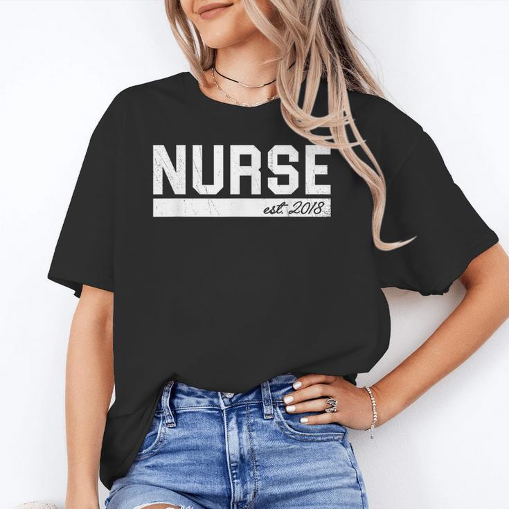 Nurse Est 2018 Nursing GraduationShirt Unisex T-Shirt
