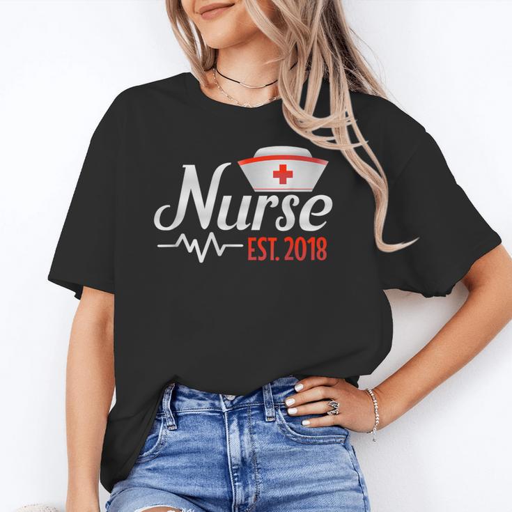 Nurse Nursing School Graduation Est 2018 Shirt Unisex T-Shirt