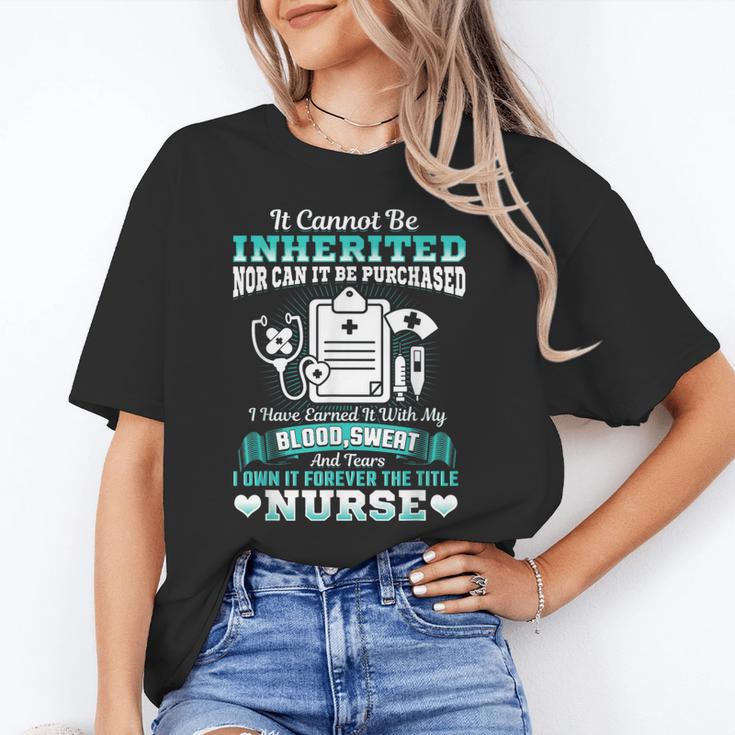 Nursing School Graduation Inherited RN LPN Nurse Grad 2021 Unisex T-Shirt