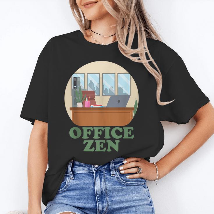 Office Zen Introvert Office Staff Secretary Employee Admin Unisex T-Shirt Office Zen Introvert Office Staff Secretary Employee Admin Unisex T-Shirt