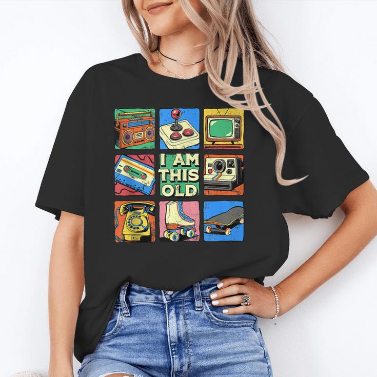 I Am This Old Retro Vintage Nostalgia 80s 90s Cassette Tape Unisex T-Shirt I Am This Old Retro Vintage Nostalgia 80s 90s Cassette Tape Unisex T-Shirt