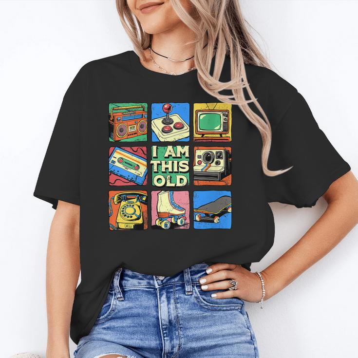 I Am This Old Retro Vintage Nostalgia 80s 90s Cassette Tape Unisex T-Shirt I Am This Old Retro Vintage Nostalgia 80s 90s Cassette Tape Unisex T-Shirt