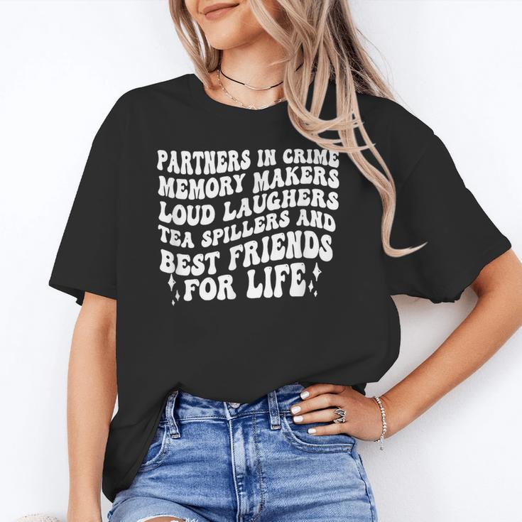 Partners In Crime Memory Makers Best Friend For Life Unisex T-Shirt Partners In Crime Memory Makers Best Friend For Life Unisex T-Shirt
