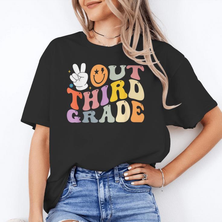 Peace Out Third 3rd Grade Graduation Graduate Class Of 2025 Unisex T-Shirt