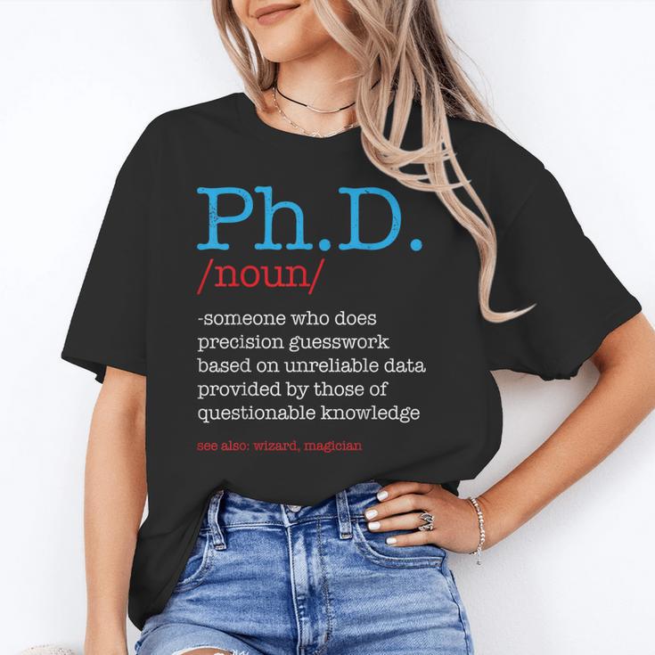 PhD PHD Student Definition Sarcastic Graduation Unisex T-Shirt