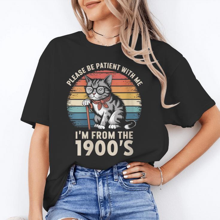 Please Be Patient With Me I'm From The 1900s Cat Unisex T-Shirt