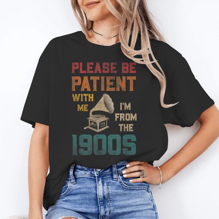 Please Be Patient With Me I'm From The 1900s Cool Gramophone Unisex T-Shirt Please Be Patient With Me I'm From The 1900s Cool Gramophone Unisex T-Shirt
