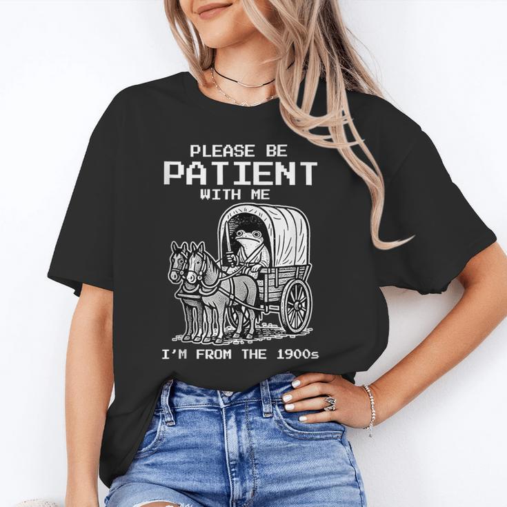 Please Be Patient With Me I'm From The 1900s Frog Unisex T-Shirt