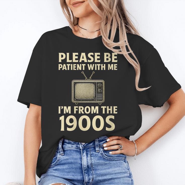 Please Be Patient With Me I'm From The 1900s Television Set Unisex T-Shirt