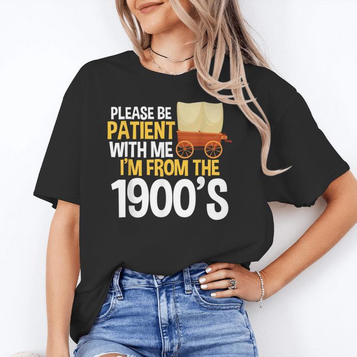 Please Be Patient With Me I'm From The 1900s Vintage Oregon Unisex T-Shirt