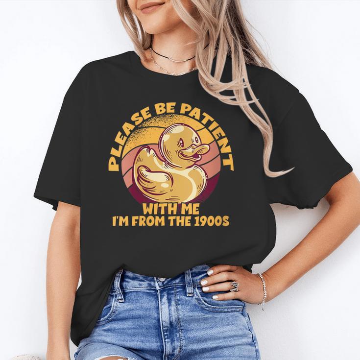 Please Be Patient I'm From The 1900s Vintage Toy Duck Unisex T-Shirt
