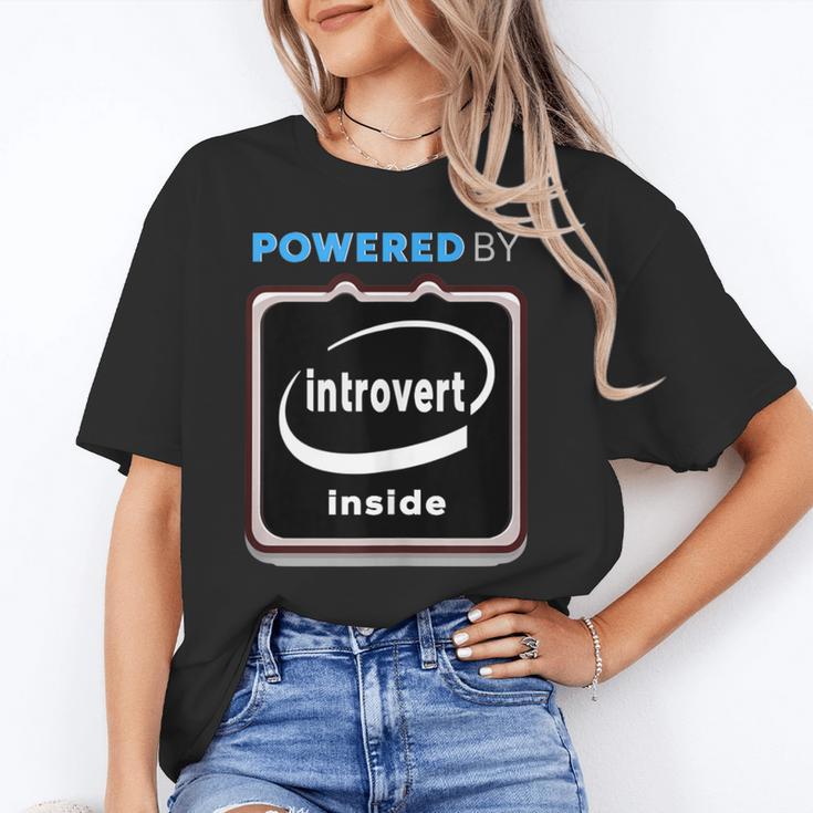 Powered By Introvert Inside Embrace Your Quiet Strength Unisex T-Shirt