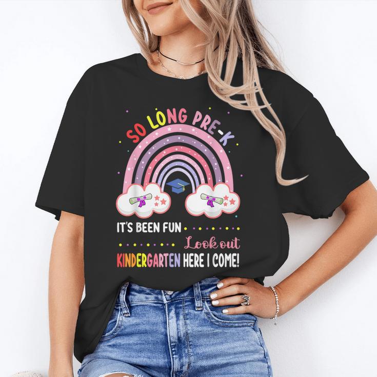 Pre k Graduation Class 2025 Graduate Pre-k Rainbow Girls Unisex T-Shirt